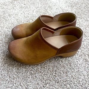 Dansko leather clogs